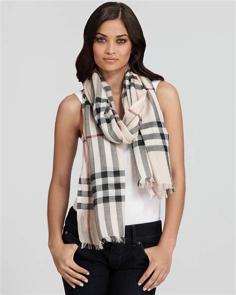 gauze scarf burberry|burberry check silk scarf.